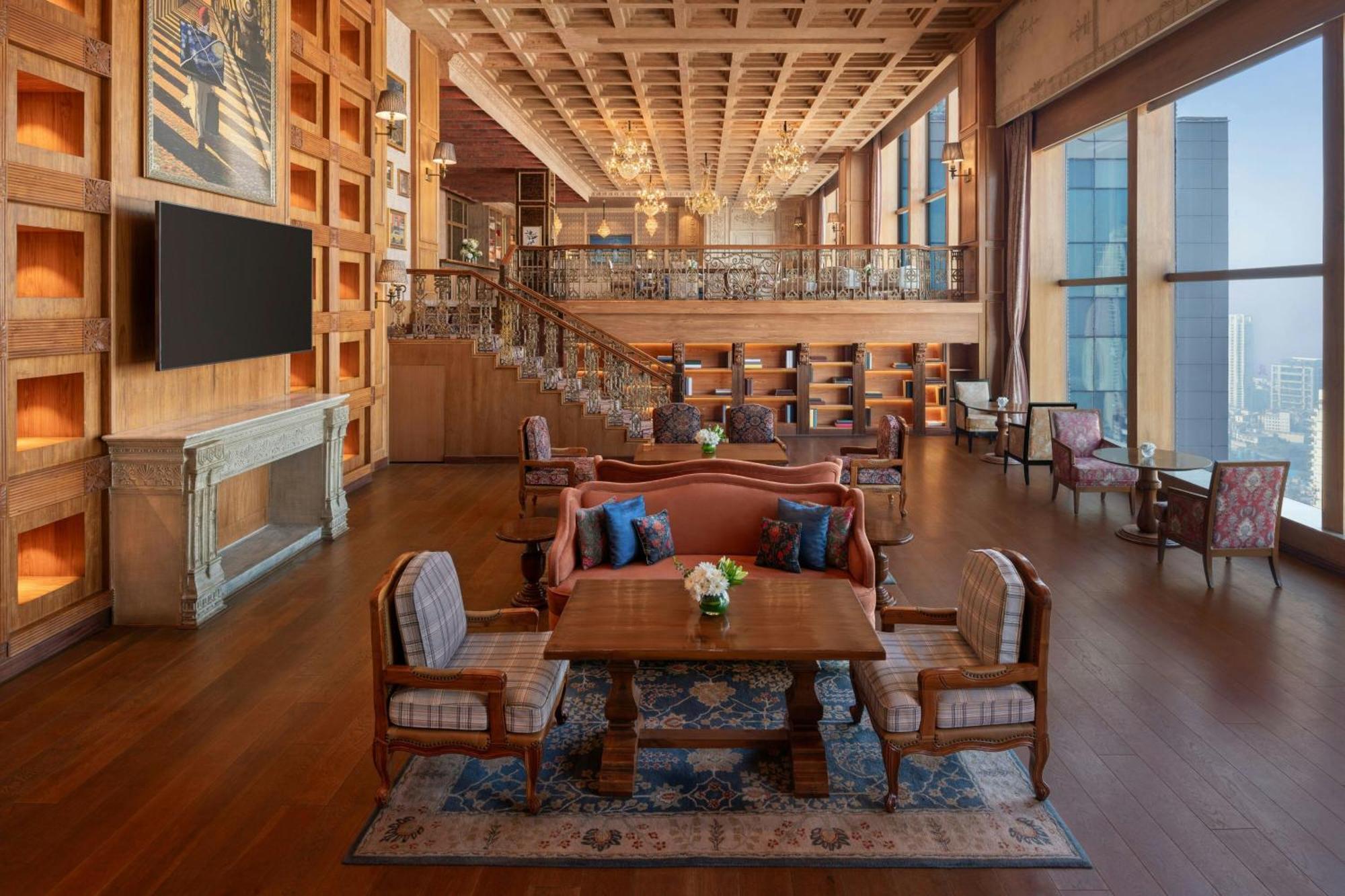 The St. Regis Mumbai Hotel Luaran gambar The Lounge at the 36th floor